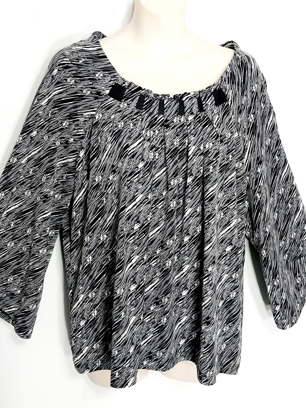 🔵BOGO FREE🔵 Worthington Top Ribbon Details Sz PXL